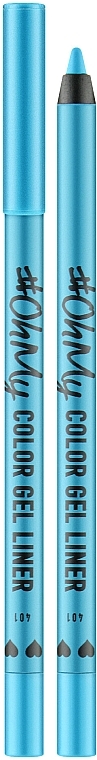 Gel Eye Liner - LAMEL Make Up Oh My Color Gel Eye Liner — photo N1