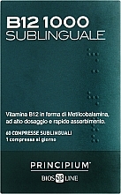 Fragrances, Perfumes, Cosmetics Vitamin B12 1000 Food Supplement - BiosLine Principium B12 1000 Sublingual