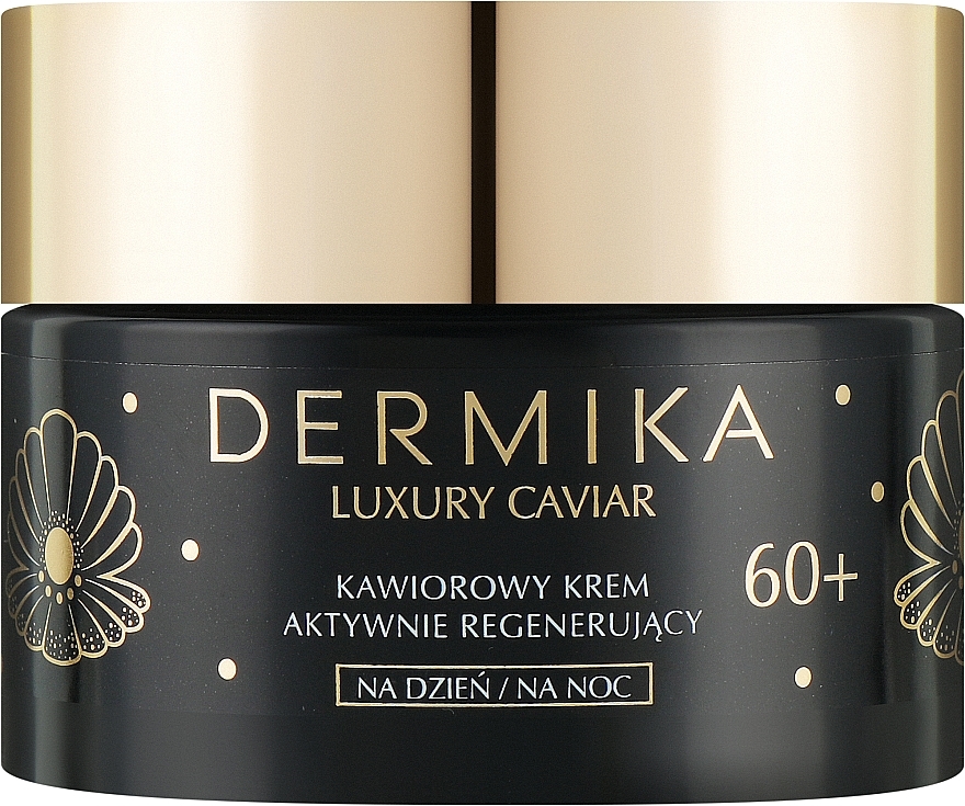 Repairing Day & Night Face Cream - Dermika Luxury Caviar 60+ Cream — photo N3