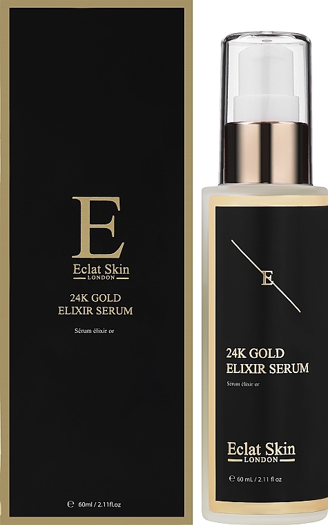 Facial Serum for Mature Skin - Eclat Skin London 24k Gold Elixir Serum — photo N12