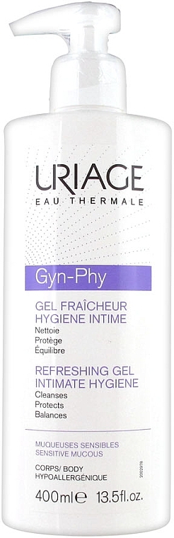 Refreshing Intimate Gel - Uriage Gyn-Phy Intimate Hygiene Protective Cleansing Gel — photo N23