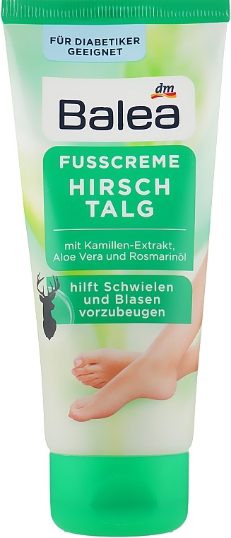 Foot Cream with Deer Fat - Balea Hirschtalg Foot Cream — photo N4