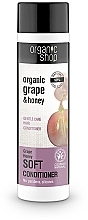 Fragrances, Perfumes, Cosmetics Hair Conditioner "Gentle Care. Grape & Honey" - Organic Shop Organic Grape and Honey Soft Conditioner