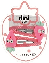 Hair Clip "Carrots", d-075 - Dini Kids — photo N3