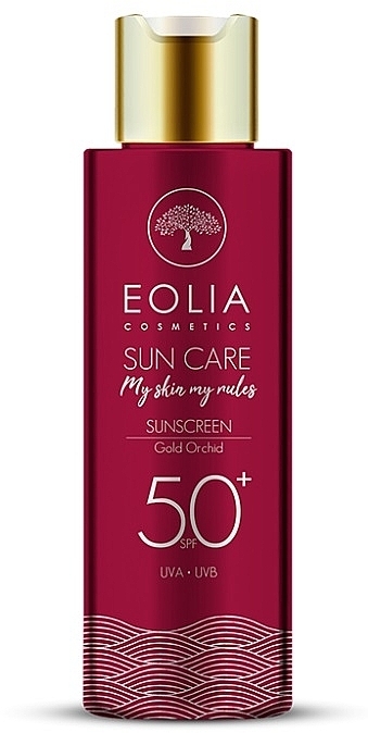 Sunscreen 'Golden Orchid' - Eolia Sun Care Sunscreen SPF 50+ Gold Orchid — photo N1