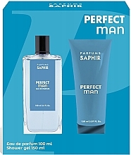 Saphir Parfums Perfect Man - Set (edp/100ml+sh/gel/150ml) — photo N1