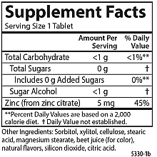 Fragrances, Perfumes, Cosmetics Chewable Zinc with Natural Berry Flavor, 5 mg - Carlson Labs Kid's Chewable Zinc