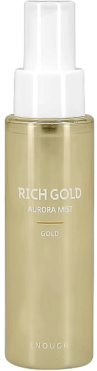 Gold Face Mist - Enough Rich Gold Aurora Mist — photo N1