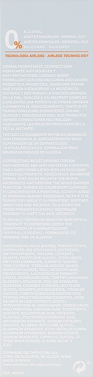 Correction Face Cream - Germaine de Capuccini B-Calm Correcting Moisturising Cream SPF20 — photo N5