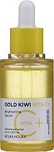 Fragrances, Perfumes, Cosmetics Brightening Face Serum - Holika Holika Gold Kiwi Vita C+ Brightening Serum