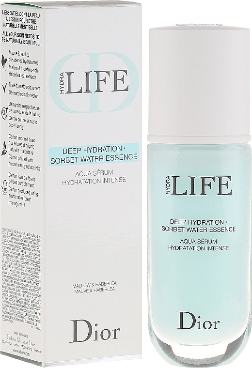 3-in-1 Sorbet Serum - Dior Hydra Life Deep Hydration Sorbet Water Essence — photo N1