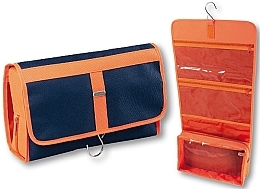 Fragrances, Perfumes, Cosmetics Makeup Bag, 94873, blue-orange - Top Choice