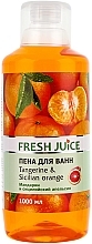 Fragrances, Perfumes, Cosmetics Bubble Bath "Tangerine and Sicilian Otange" - Fresh Juice Tangerine and Sicilian