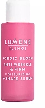 Fragrances, Perfumes, Cosmetics Firming Face Serum - Lumene Lumo Nordic Bloom Anti-wrinkle & Firm Moisturizing V-Shape Serum (mini)