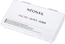 Transparent Tips - NeoNail Professional Nail Tips Clear — photo N1