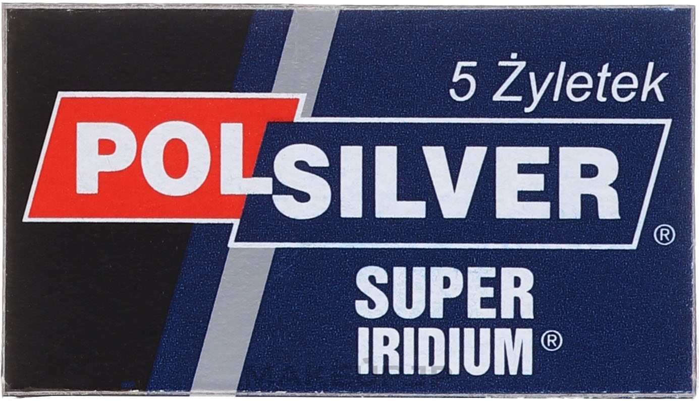 Blade Set - Polsilver Super Iridium Razor Blades  — photo 5 pcs.