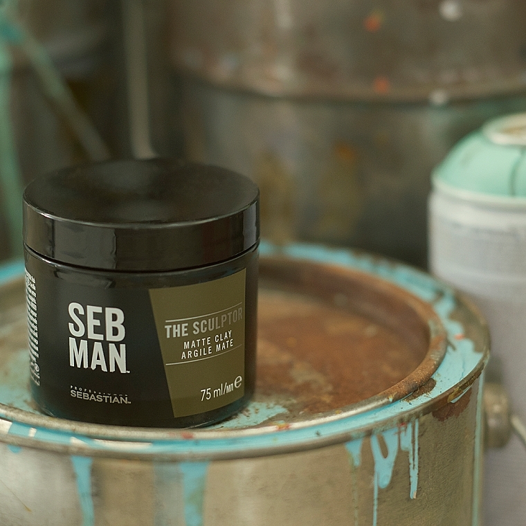 Matte Hair Clay - Sebastian Professional SEB MAN The Sculptor Matte Finish — photo N2