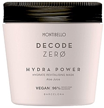 Fragrances, Perfumes, Cosmetics Intensively Moisturizing Hair Mask - Montibello Decode Zero Hydra Power Mask