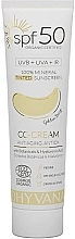 CC Sunscreen SPF50 - Dhyvana Botanicals & Hyaluronic Acid CC-Cream — photo N2