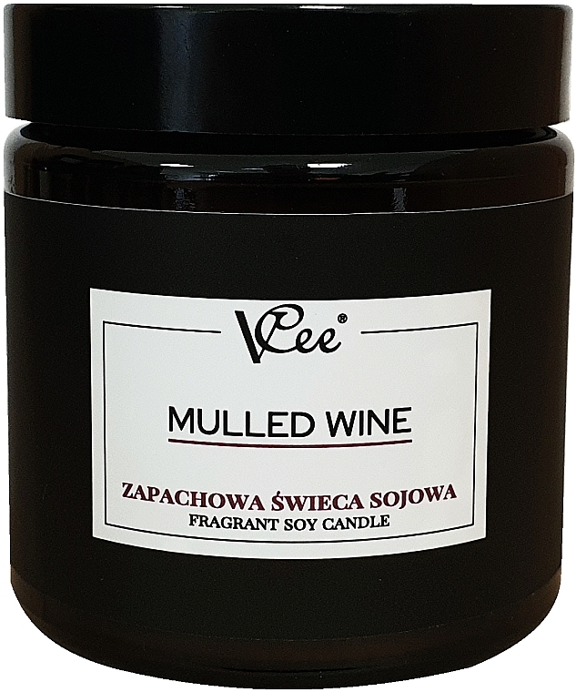 Mulled Wine Scented Soy Candle - Vcee Mulled Wine Fragrant Soy Candle — photo N1