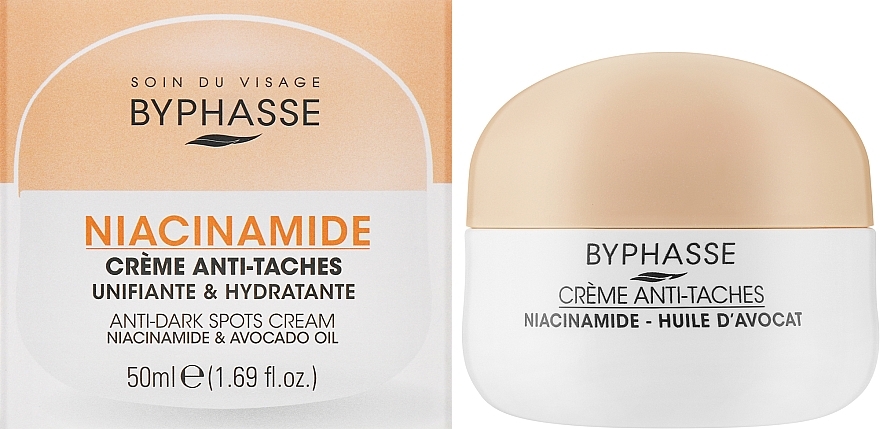 Anti-Pigmentation Face Cream - Byphasse Niacinamide Unifying And Moisturizing Anti-Dark Spots Cream — photo N5