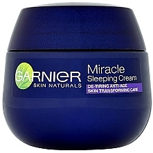 Fragrances, Perfumes, Cosmetics Night Face Cream - Garnier Miracle Sleeping Cream