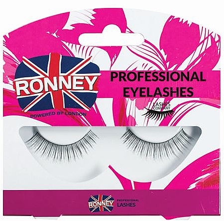 False Lashes, natural - Ronney Professional Eyelashes RL00013 — photo N6