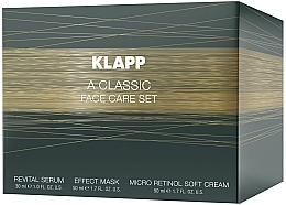 Fragrances, Perfumes, Cosmetics Set - Klapp A Classic Face Care Set (cr/30ml + ser/30ml + mask/50ml)