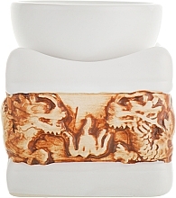 Fragrances, Perfumes, Cosmetics Reed Diffuser "Dragons", square, white - Aromatika