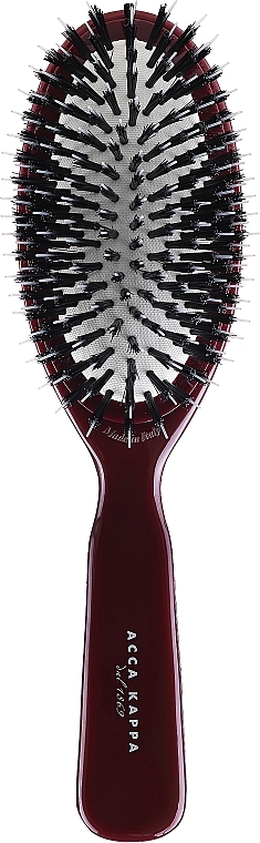 Hair Brush, 12AX6351, burgundy - Acca Kappa — photo N1