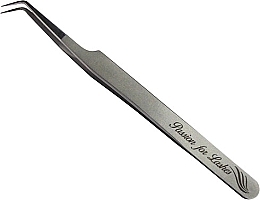 Fragrances, Perfumes, Cosmetics Professional Pointed Tweezers, 14 cm, tip 10 mm - Erlinda Solingen Passion For Lashes