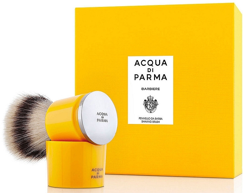 Synthetic Shaving Brush, yellow - Acqua di Parma Barbiere Shaving Brush — photo N1