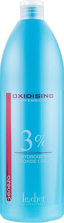 Oxidizing Emulsion 3% - Lecher Professional Geneza Hydrogen Peroxide Cream — photo N1