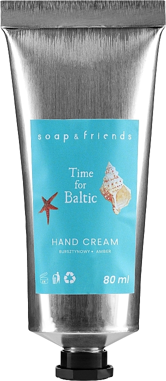 Shea Butter Hand Cream "Time for Baltic" - Soap & Friends Shea Line Time For Baltic Hand Cream — photo N1