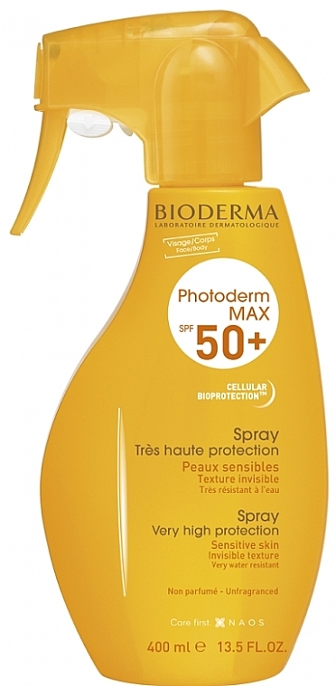 Very High Sun Protection Spray - Bioderma Photoderm Max Spray SPF50 — photo N2