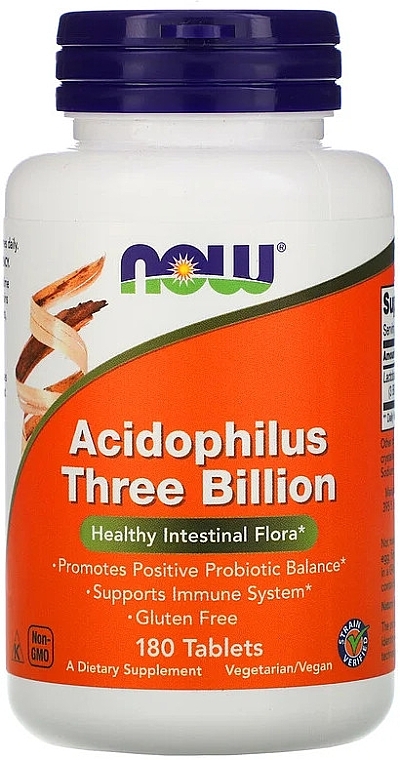 Acidophilus Three Billion Dietary Supplement - Now Foods Stabilized Acidophilus Three Billion — photo N8