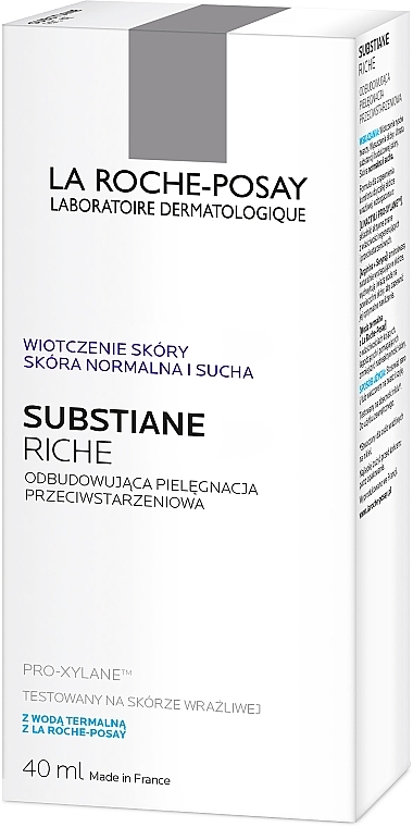 Replenishing Anti-Age Cream for Normal and Dry Skin - La Roche-Posay Substiane Visible Density and Volume Replenishing Care — photo N23