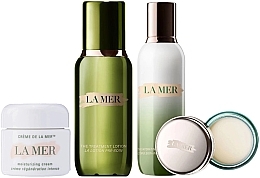 Fragrances, Perfumes, Cosmetics Set - La Mer The Arrive Hydrated Collection (lip/balm/9ml + f/lot/150ml + f/emul/125ml + f/cr/60ml)