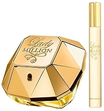 Paco Rabanne Lady Million Traveler Exclusive - Set (edp/80ml + edp/20ml) — photo N2