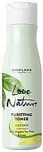 Fragrances, Perfumes, Cosmetics Purifying Facial Toner - Oriflame Love Nature Purifying Toner With Organic Tea Tree&Lime