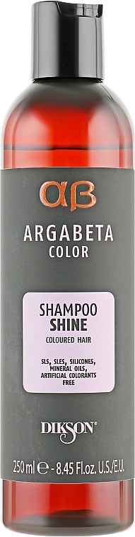 Colored Hair Shampoo - Dikson Argabeta Shine Shampoo — photo N2