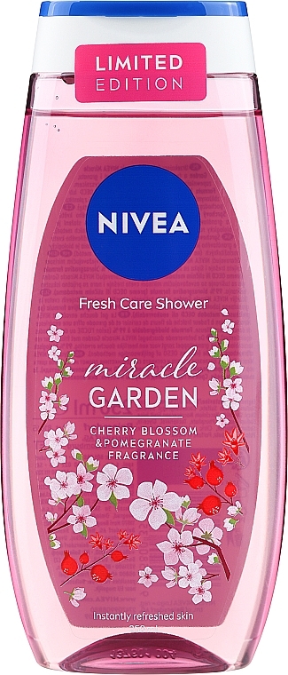 Sakura Blossom Shower Gel - Nivea Miracle Garden Cherry Blossom — photo N1