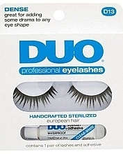 Set - Duo Lash Kit Professional Eyelashes Style D13 (glue/2,5g + eye/l2pcs) — photo N1