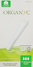 Organic Cotton Tampons with Applicator, 14 pcs. - Corman Organyc Internal Super — photo N1