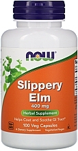 Slippery Elm, 400mg, capsules - Now Foods Slippery Elm, 400mg — photo N2