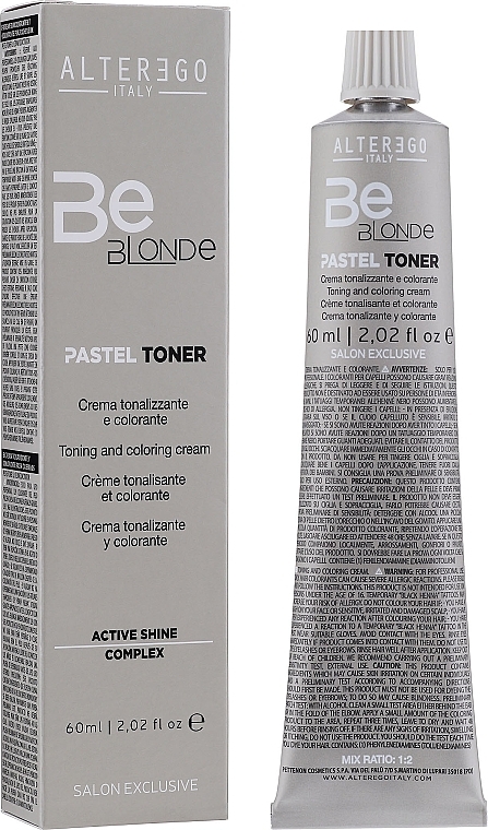 Toning Ammonia-Free Color - Alter Ego Be Blonde Pure Toner — photo N23