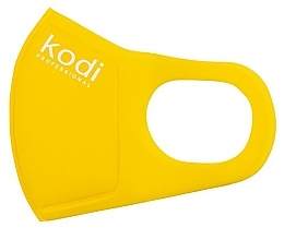 Fragrances, Perfumes, Cosmetics Double Layer Mask with "Kodi Professional" Logo, yellow - Kodi Professional