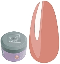 Fragrances, Perfumes, Cosmetics Nail Extension Gel - Tufi Profi Premium UV Gel 06 Cover Medium