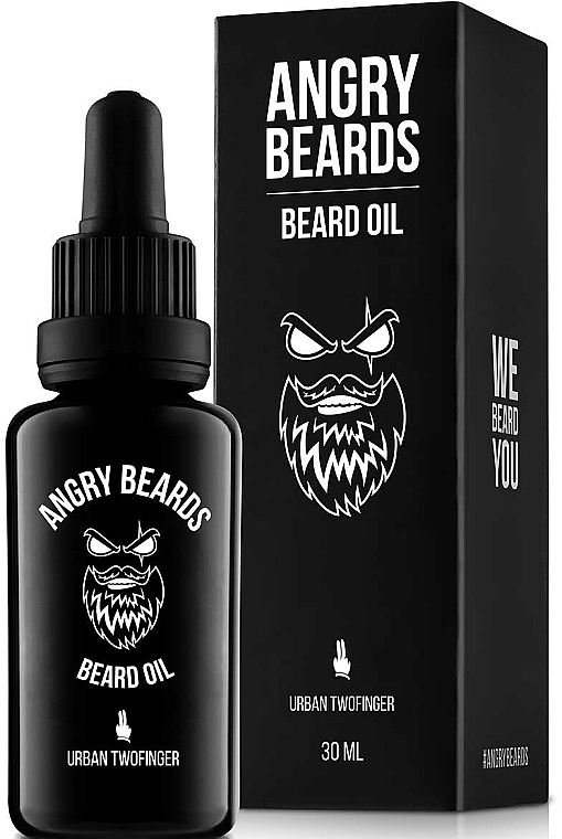 Beard Oil - Angry Beards Urban Twofinger Beard Oil — photo N1