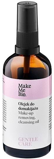 Makeup Remover Oil - Make Me Bio Gentle Care Make-Up Removing Cleansing Oil — photo N1